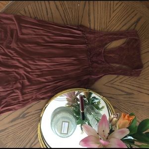 NWT Summer dress with racer back